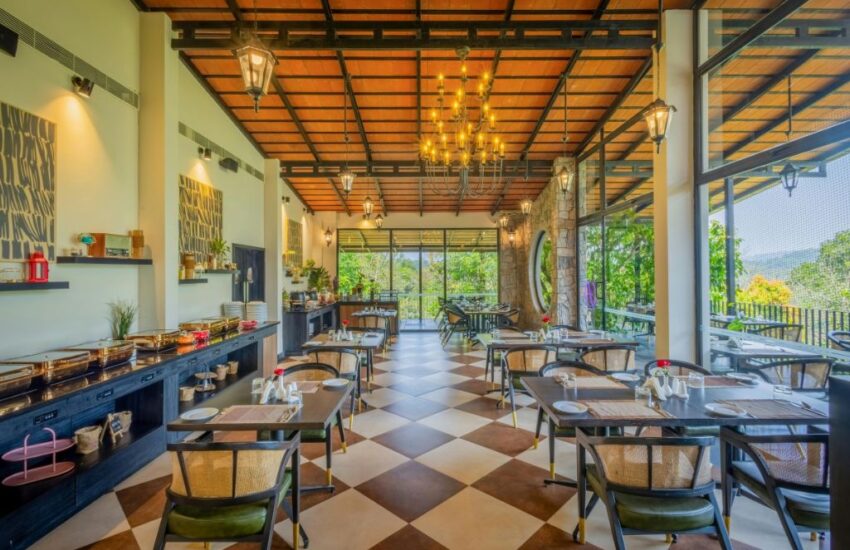 Wykładziny do restauracji w nowoczesnym wnętrzu — stylowe podłogi w lokalu gastronomicznym